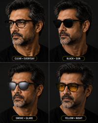 Clipon Bifocal Reading glasses For Men and Women -1CBRG