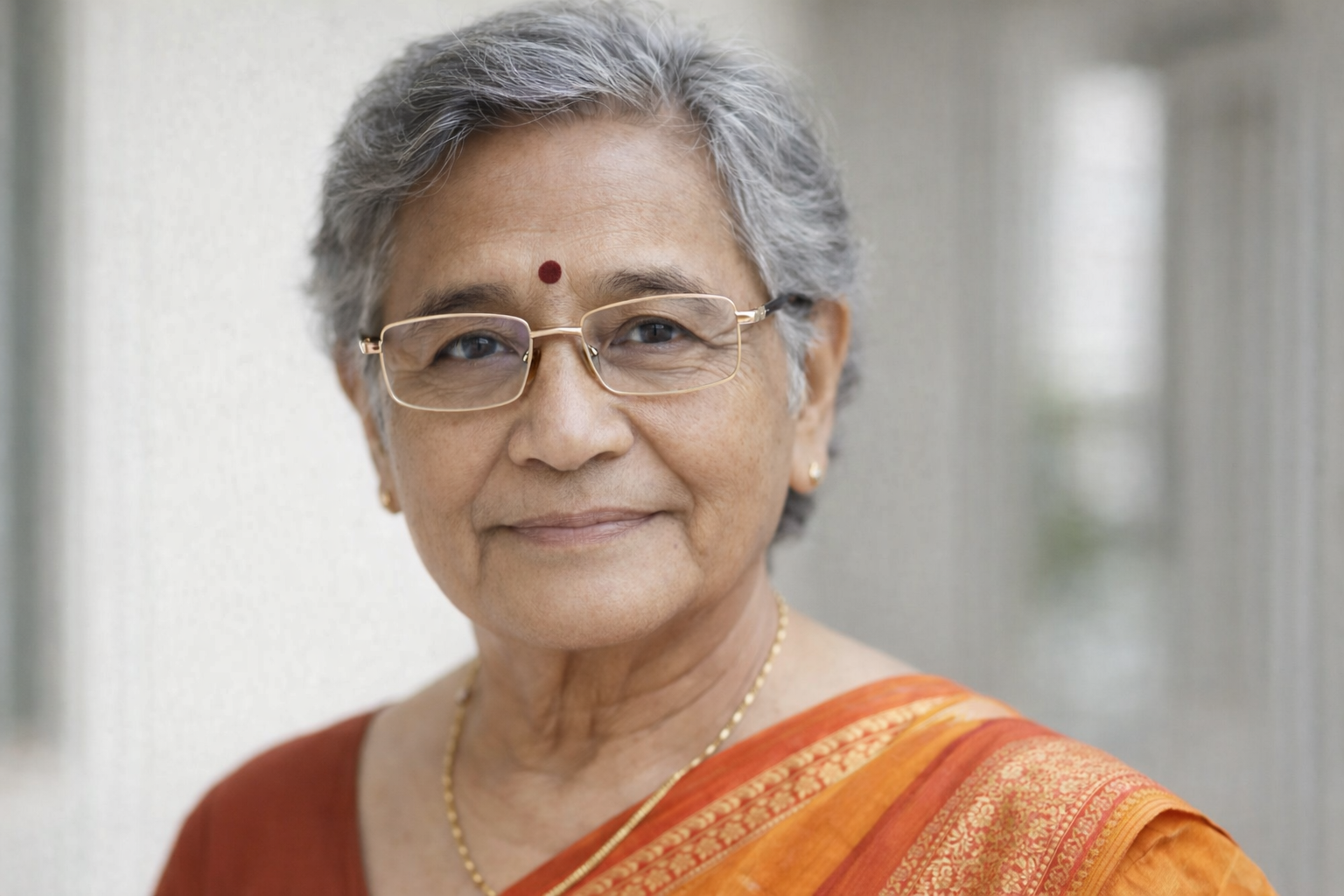 Metal Golden Foldable Adaptive One Power Reading Glasses (MGFRG3)