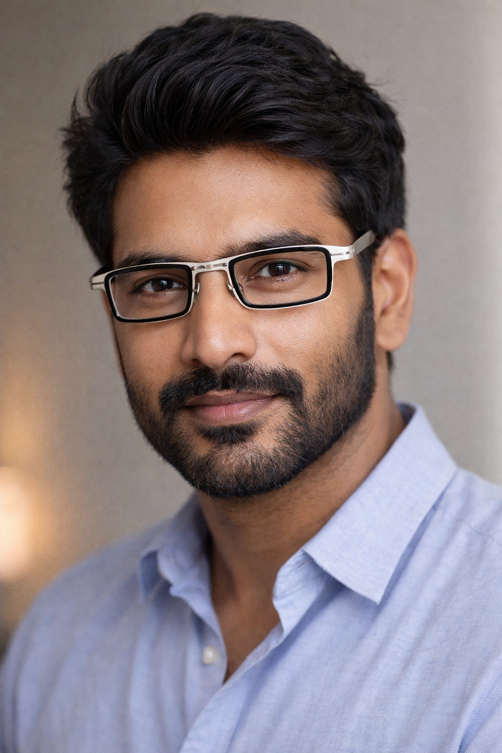 Metal Foldable One Power Intelligent Zoom Glasses (MFRG1)