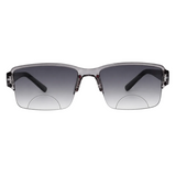 Bi-Focal Brown  Frame Flexible One Power Reading Glasses - 3RCKT