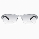 Bi-Focal Brown  Frame Flexible One Power Reading Glasses - 3RCKT
