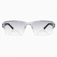 Bi-Focal Brown  Frame Flexible One Power Reading Glasses - 3RCKT