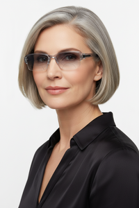 Bi-Focal Brown  Frame Flexible One Power Reading Glasses - 3RCKT