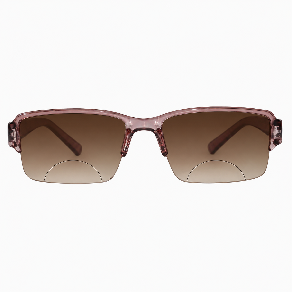 Bi-Focal Brown  Frame Flexible One Power Reading Glasses - 3RCKT