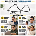 Neckband  Flexible  Intelligent Zoom Reading Glasses(1NFORG)