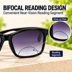Foldbale Bifocal Flexible Intelligent Zoom Reading Glasses- 2FLBF