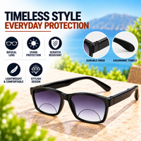 Foldbale Bifocal Flexible Intelligent Zoom Reading Glasses- 2FLBF