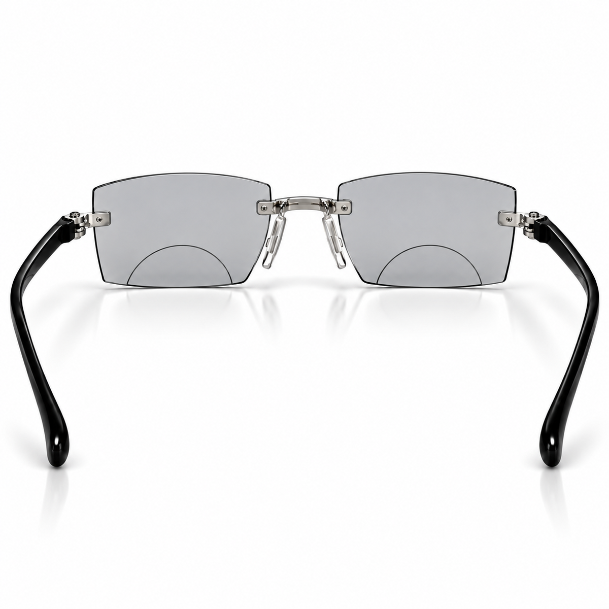 Stylish Golden Bifocal Rimless Reading glasses For Men and Women -GBRRG3