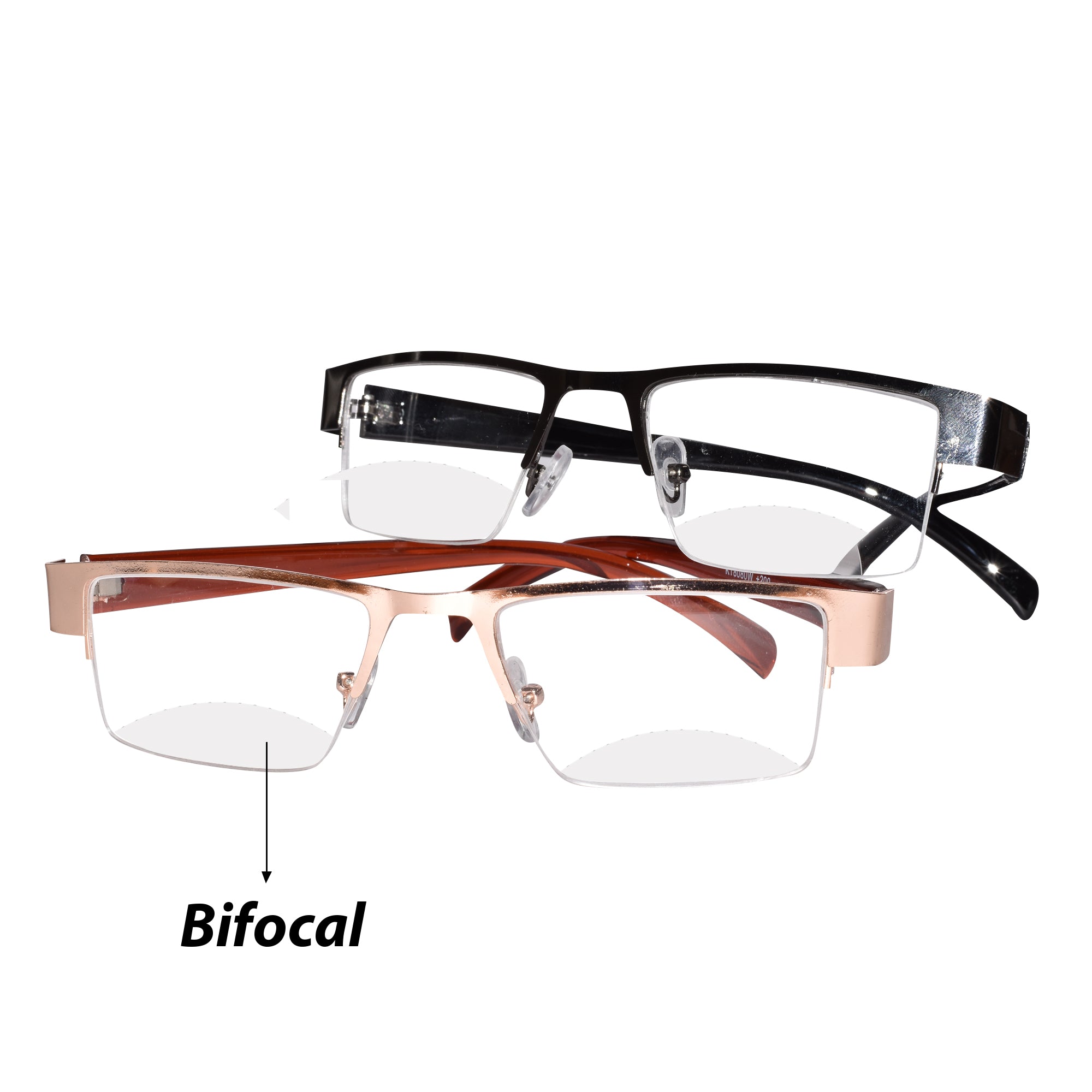 Half Frame Intelligent Zoom Reading Glasses(HFCKT01-D)