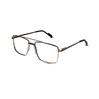 Gold Rectangular Antiglare Computer Glasses For Men ELE6008-GOLD