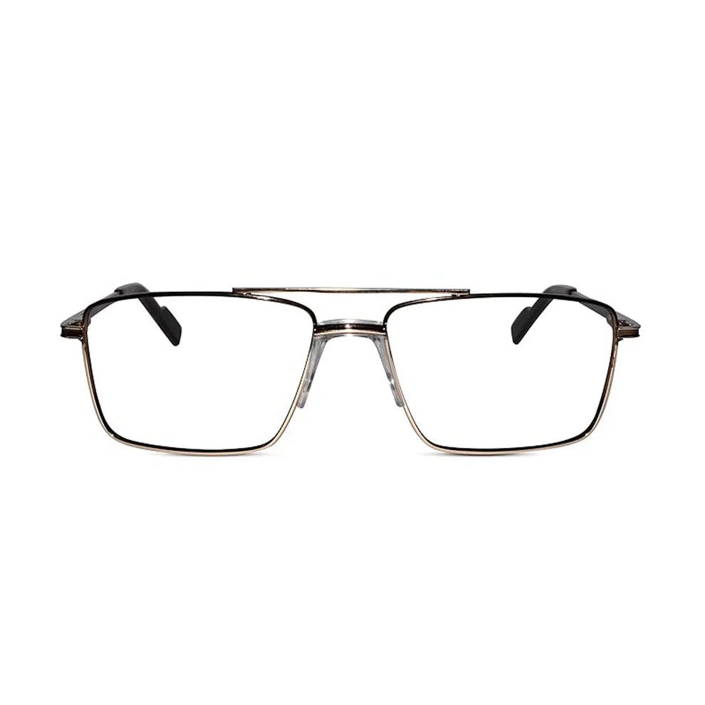 Gold Rectangular Antiglare Computer Glasses For Men ELE6008-GOLD