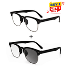 Metal Supra Bifocal Frame Flexible Intelligent Zoom  Reading Glasses -2MHF