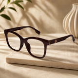 RED Bold Eyeglasses For Men & Women LKE68015-RED