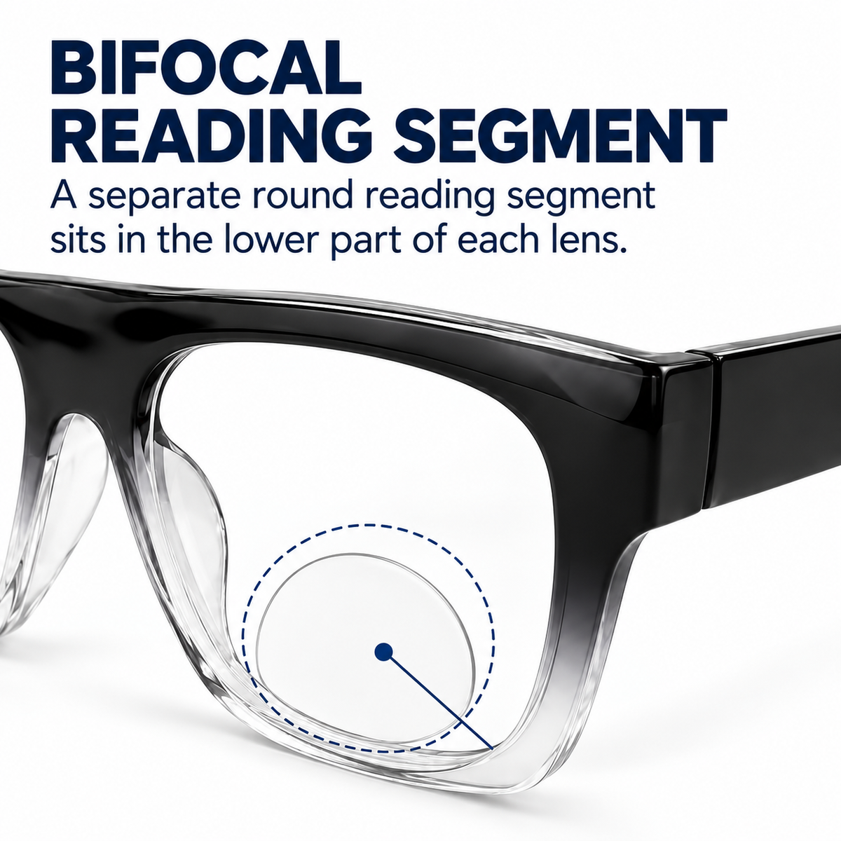 Black & Blue  Wayfarer Bifocal Reading Glasses Pack of 2 for Men & Women - BBWBRG2