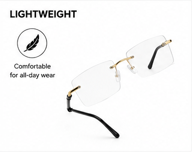 Stylish Intelligent Zoom Reading Glasses 2RSV2