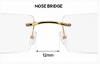 Stylish Intelligent Zoom Reading Glasses 2RSV2
