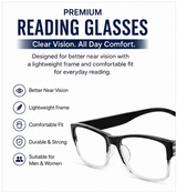 Full Frame Single Vision  Intelligent Zoom Reading Glasses 3FFRG2