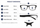 Full Frame Single Vision  Intelligent Zoom Reading Glasses 3FFRG2