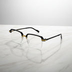 Stylish Black Golden Reading glasses For Men and Women -3GBRG