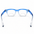Rectanguler Black & Blue Bifocal Reading Glasses Pack of 2 for Men & Women - RBBBRG2