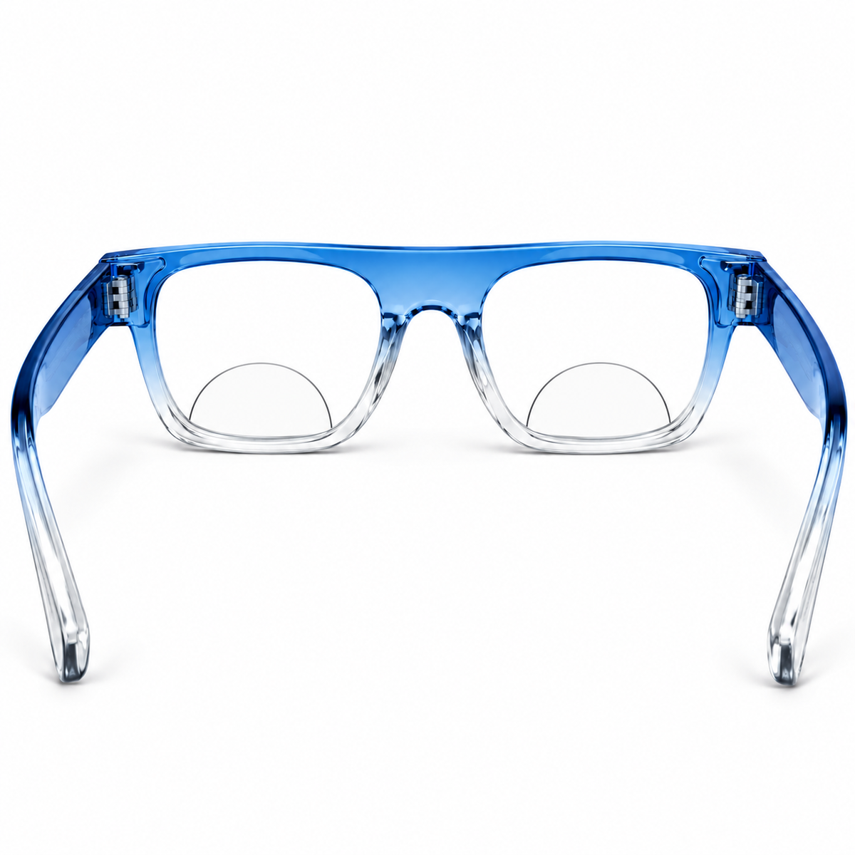 Black & Blue  Wayfarer Bifocal Reading Glasses Pack of 2 for Men & Women - BBWBRG2