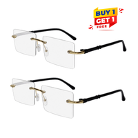 Stylish Intelligent Zoom Reading Glasses 2RSV2