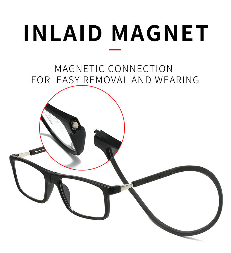 Neckband  Flexible  Intelligent Zoom Reading Glasses( NFORG02)