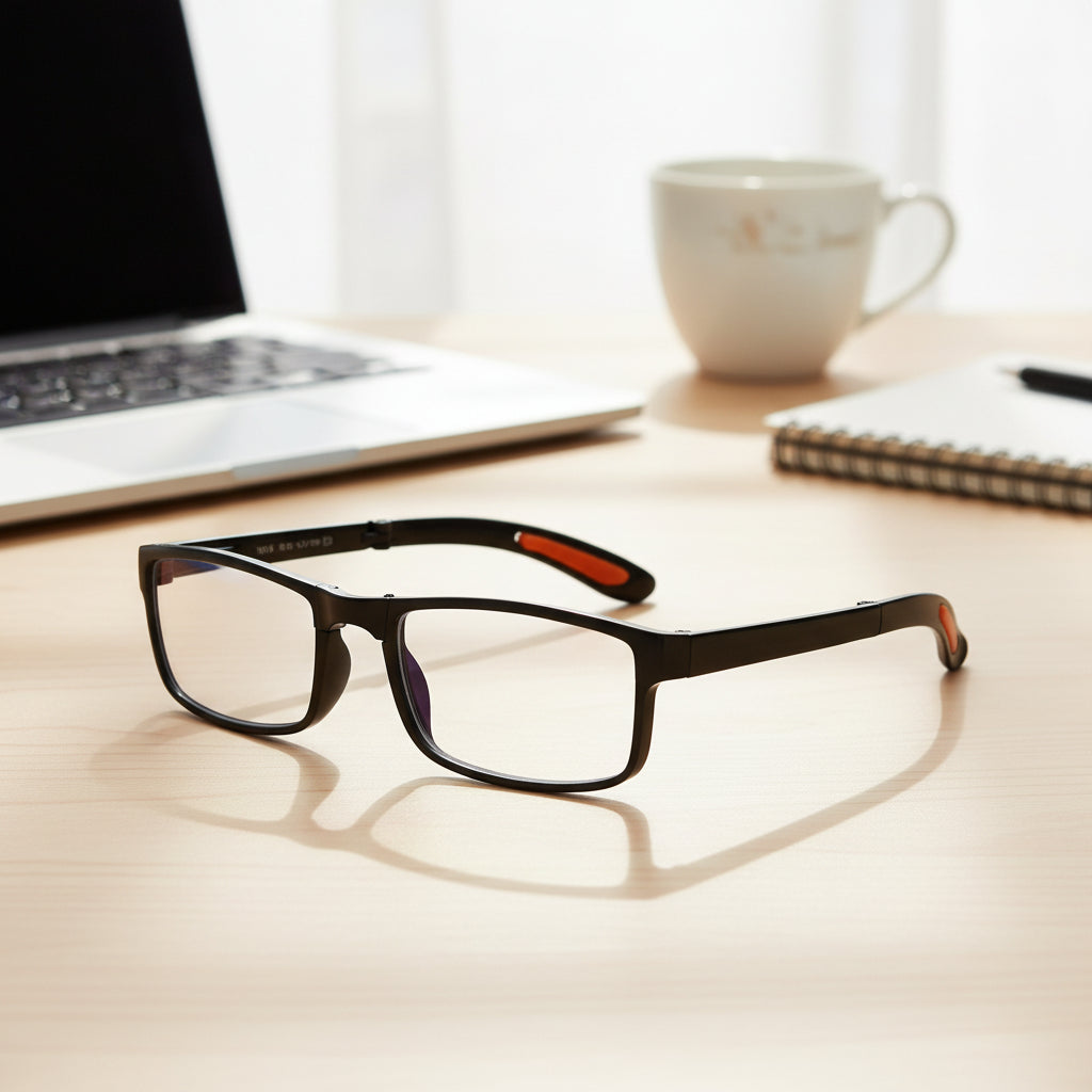 Bifocal Foldable Intelligent Zoom reading Glasses(FFK101-D)