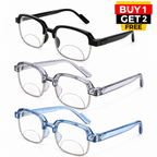 Keymount Pack of 3 colors  Intelligent Zoom Bifocal Reading Glasses for Men & Women - CKBF3