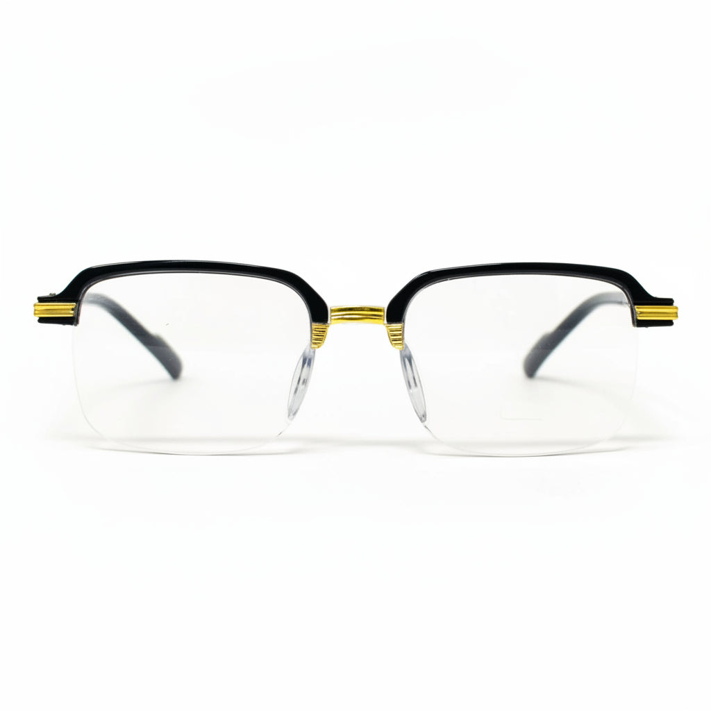 Stylish Black Golden Reading glasses ( Pack of 3 pc )