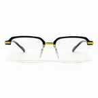 Stylish Black Golden Reading glasses For Men and Women -3GBRG