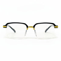 Stylish Black Golden Reading glasses For Men and Women -3GBRG
